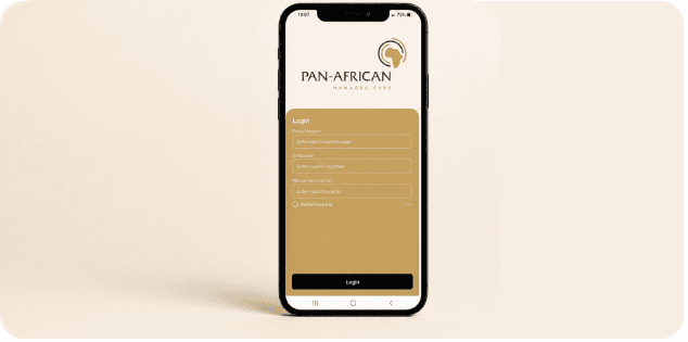 Pan-African Managed Care member app
